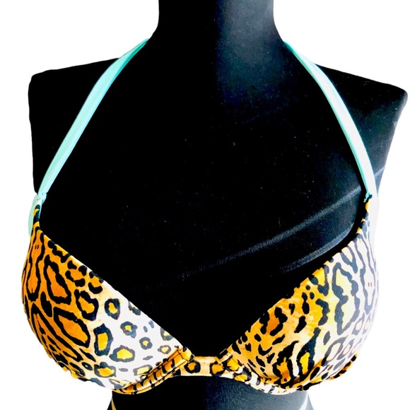 VS Cheetah Bikini Top - Picture 2 of 9